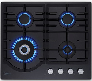 Газовая варочная поверхность Midea MG696TGB