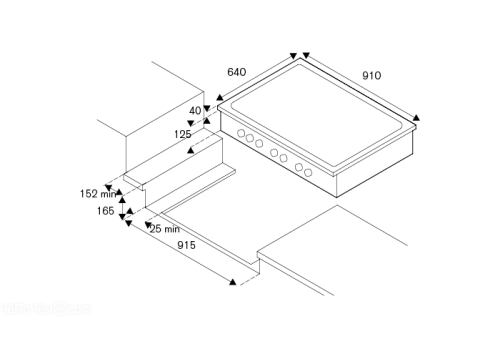 Газовая варочная поверхность BERTAZZONI CB36 6 00 X