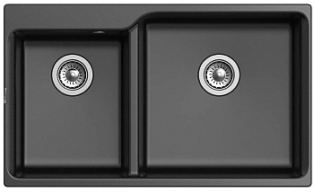 Мойка Rivelato AXEL X-90D Черный 502
