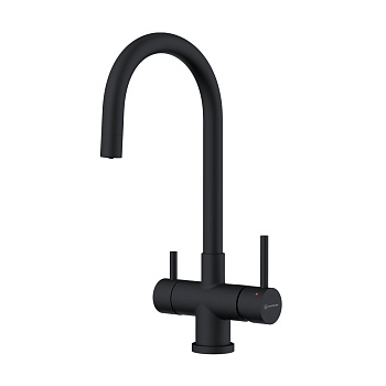 Смеситель Omoikiri Akita-GB нерж. сталь/графит