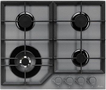 Газовая варочная панель Monsher MGG 60 Argent