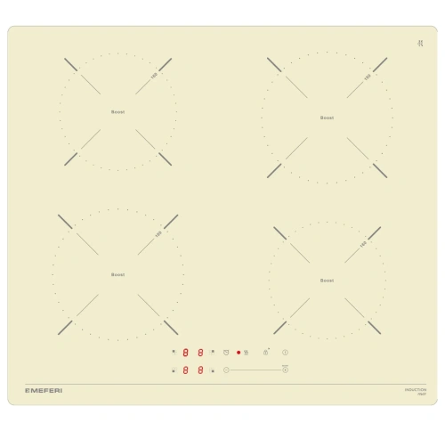 Варочная панель индукционная Meferi MIH604BG POWER