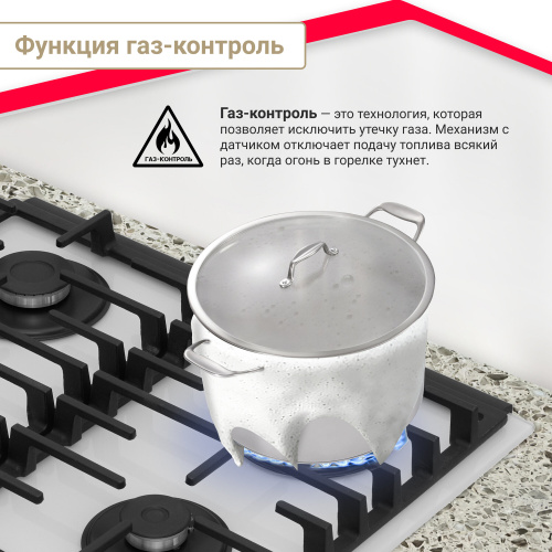 Газовая варочная панель Simfer H60H41C570