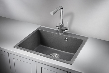 Кухонная мойка Granula Гранула GR-6001, графит