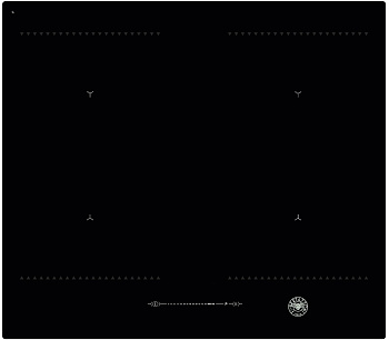 Панель варочная индукционная Bertazzoni P604IM2B2NE-20
