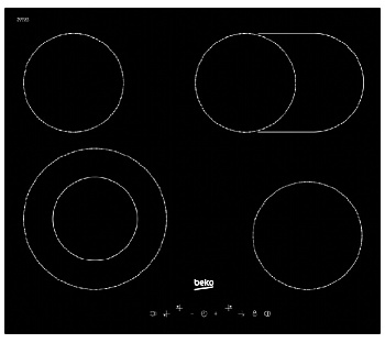 Электрическая варочная панель Beko HIC64403T