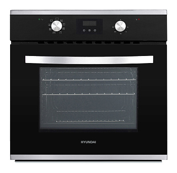 Духовой шкаф Электрический Hyundai HEO 6647 IX серебристый