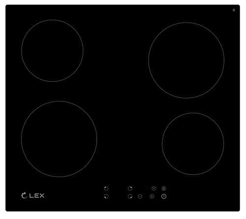 Электрическая варочная поверхность LEX EVH 640 BLACK