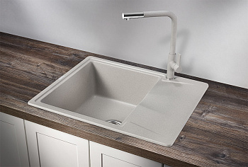 Кухонная мойка Granula Гранула GR-6201, базальт