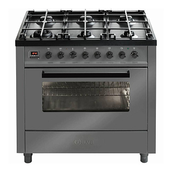 Газовая плита Ilve Pro Line L096WMP/GRD роскошный серый
