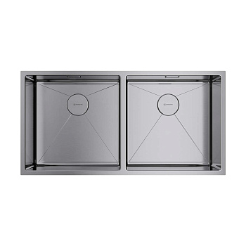 Мойка Omoikiri Taki 86-2-U/IF-IN нерж. сталь/нержавеющая сталь