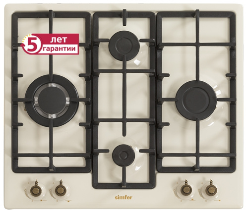 Газовая варочная панель Simfer H60V41O597