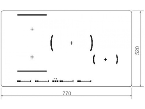 Индукционная варочная панель Bertazzoni P784I1M30NVS