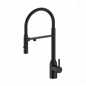 Смеситель для кухни Paulmark Magneto One, антрацит, Ma213188-AN