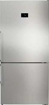 Холодильник с морозильником Bosch KGP86FIC0N серебристый