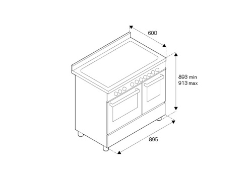 Варочный центр Bertazzoni Heritage HER95I2EAVT