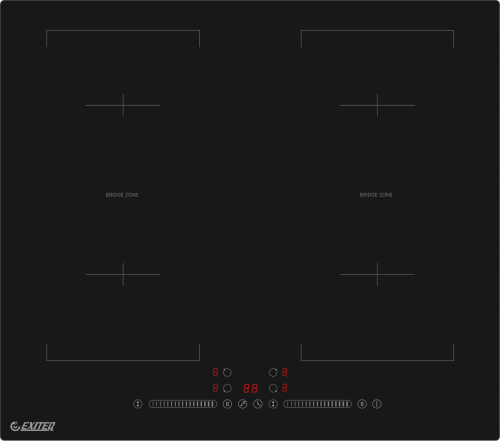 Электрическая варочная поверхность Exiteq EXH-504IB