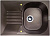 Кухонная мойка Zigmund & Shtain KLASSISCH 695 ШВЕЙЦ.ШОКОЛАД
