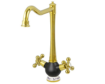 Смеситель Zigmund & Shtain 2100 ZS ЧЕРН.БАЗАЛЬТ