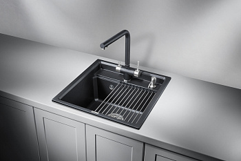 Кухонная мойка Granula Kitchen Space KS-5002, шварц