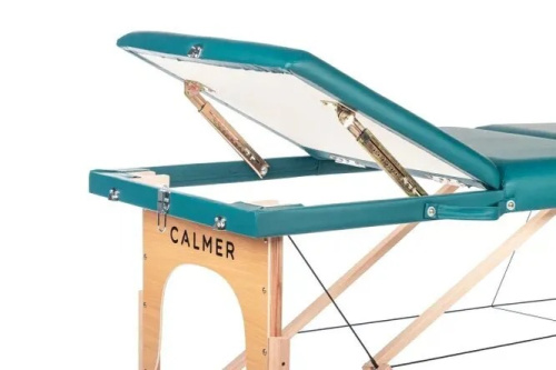Массажный стол Calmer Bamboo Three 60 (бирюзовый)