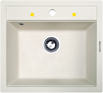 Кухонная мойка Zigmund & Shtain PLATZ 560 ИНД.ВАНИЛЬ