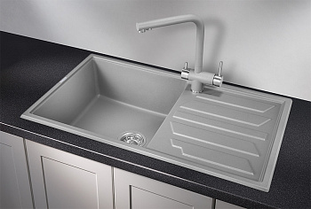 Кухонная мойка Granula Гранула GR-8601, алюминиум