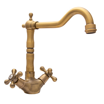 Кухонный смеситель PVD Florentina Тау Бронза