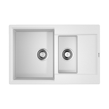 Мойка Omoikiri Daisen 78-2T-WH Tetogranit/белый