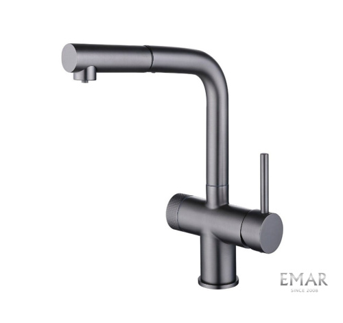 Смеситель Emar  ЕС - 7026 PVD Dark