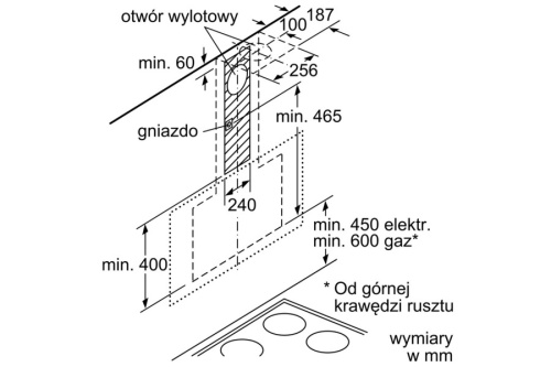 Вытяжка Bosch DWK67CM20